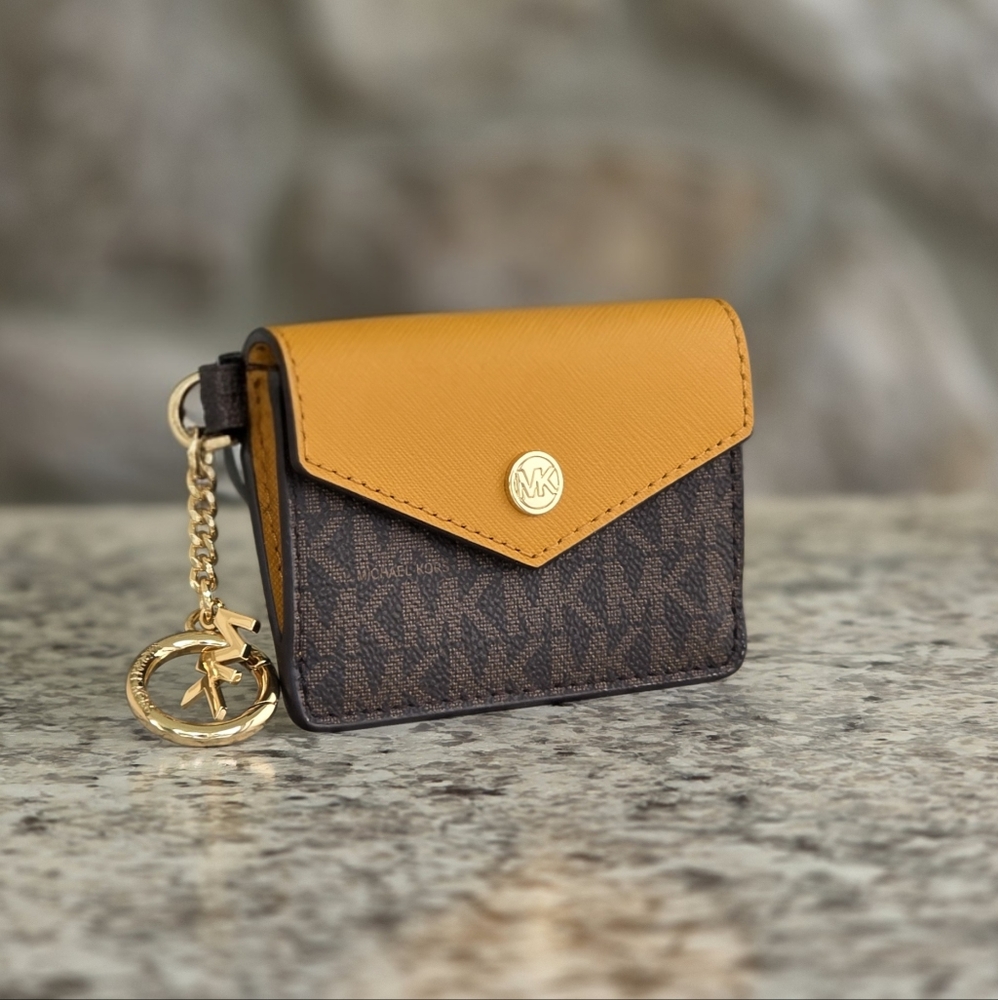 Michael Kors Kala Small Key Ring Card Wallet